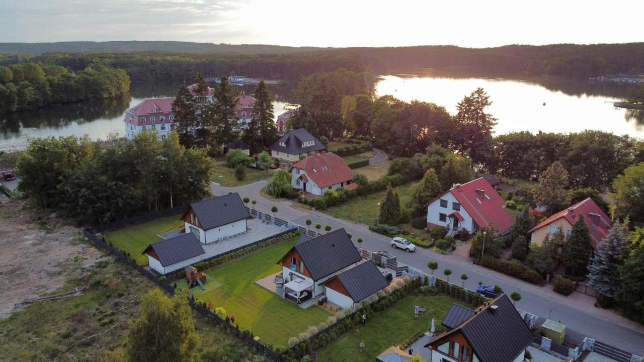 Lake Houselubniewice Domek Caloroczny Z Jacuzzi Blisko Jeziora Buitenkant foto